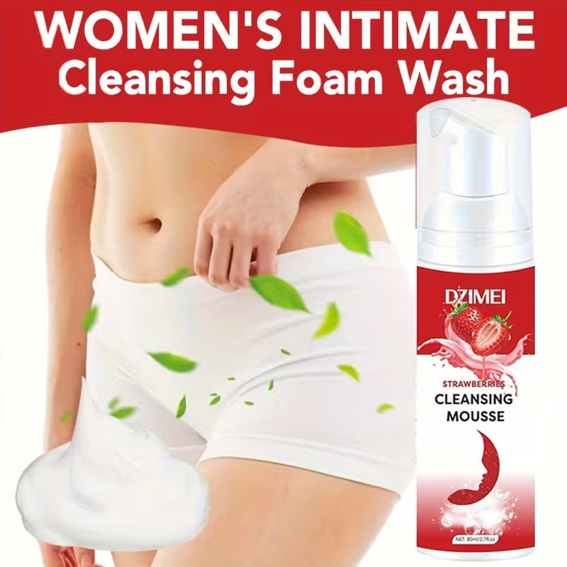 Strawberry Intimate Cleaning Mousse