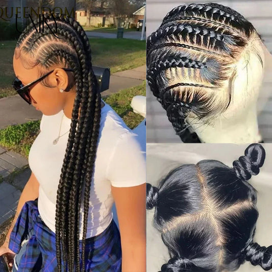 Full Lace Wigs Human Hair Pre Plucked Brazilian Remy Hair Wigs For Women Bone Straight Human Hair Wigs HD Transparent Lace Wigs