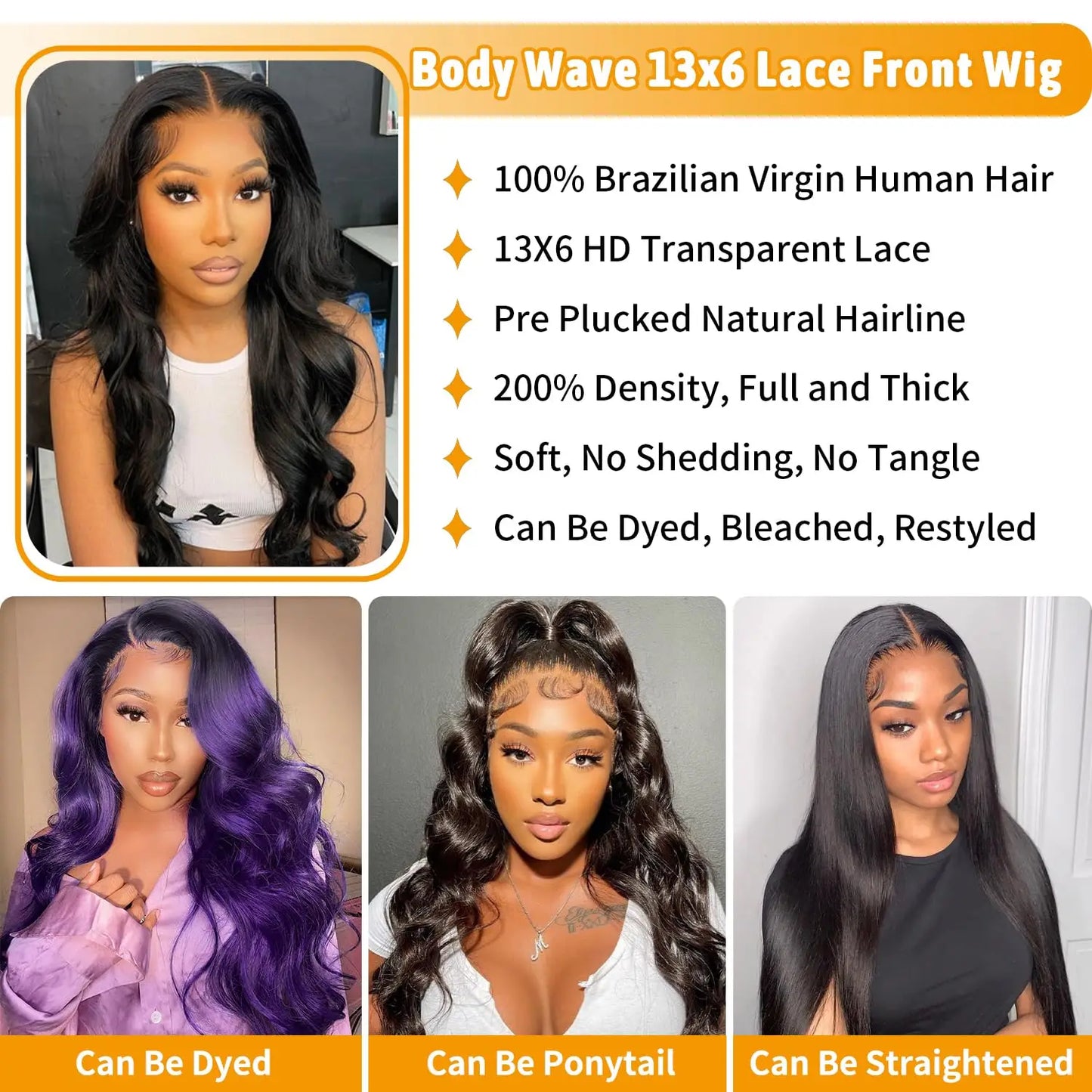 Body Wave Human Hair Wigs 13x6 Hd Lace Frontal Wig Natural Black Body Wave 13x4 Lace Front Wig Human Hair