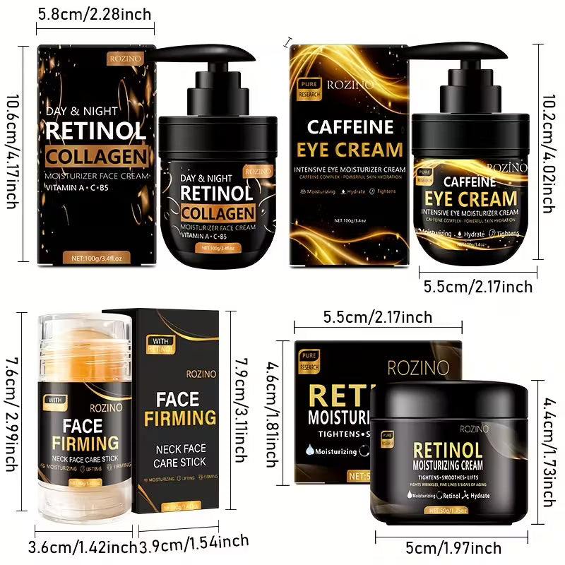 Retinol Skincare set 4pc