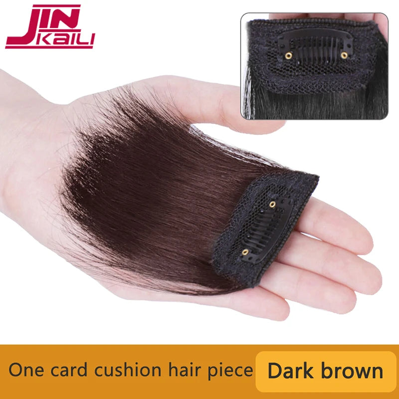 Synthetic Wig For Women Hair Top Replacement Patch Thickening Hair Volume Fluffy One Piece Hair Cushion Patch