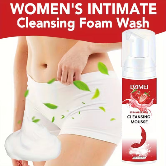 Strawberry Intimate Cleaning Mousse