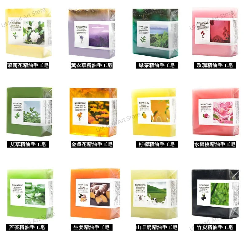 Handmade Natural Yoni Bar PH Balanced & V Cleansing Bar Soap All Natural Soap Bar with Bubble Foam Net Yoni odor Wash Away