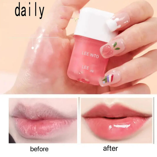 Moisturizing Honey Lip Mask Set for Intensive Lip Care and Repair, Lightening Lip Lines, Day and Night Hydration by LEEINTO