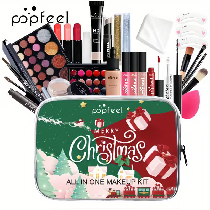 Christmas Makeup Gift Bag