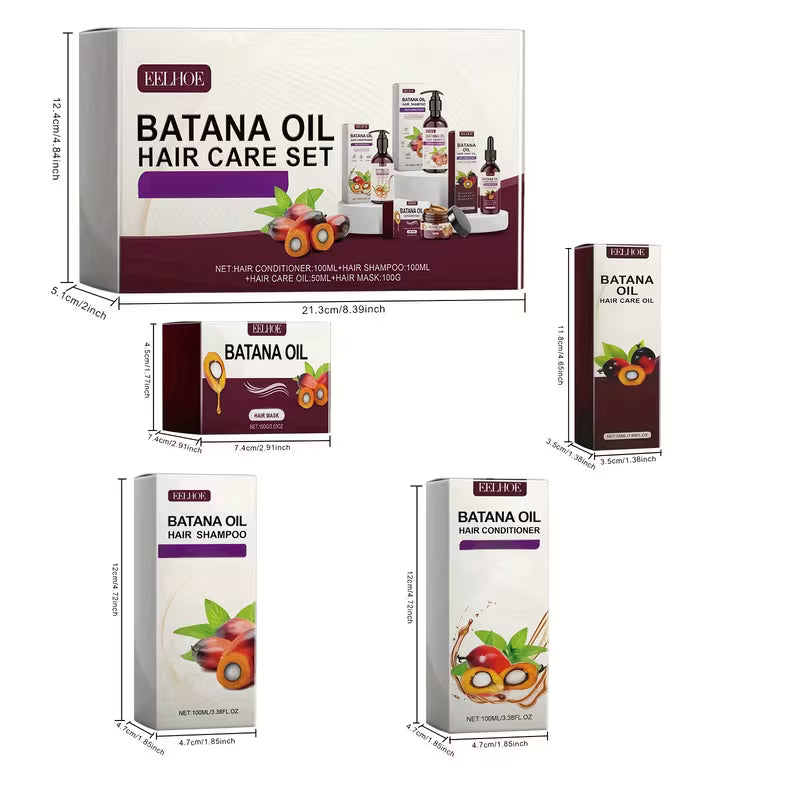 Batana Hair Care Set 4pc