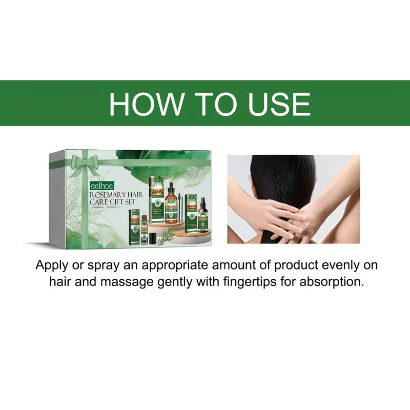 Rosemary Hair Care Christmas Gift Box