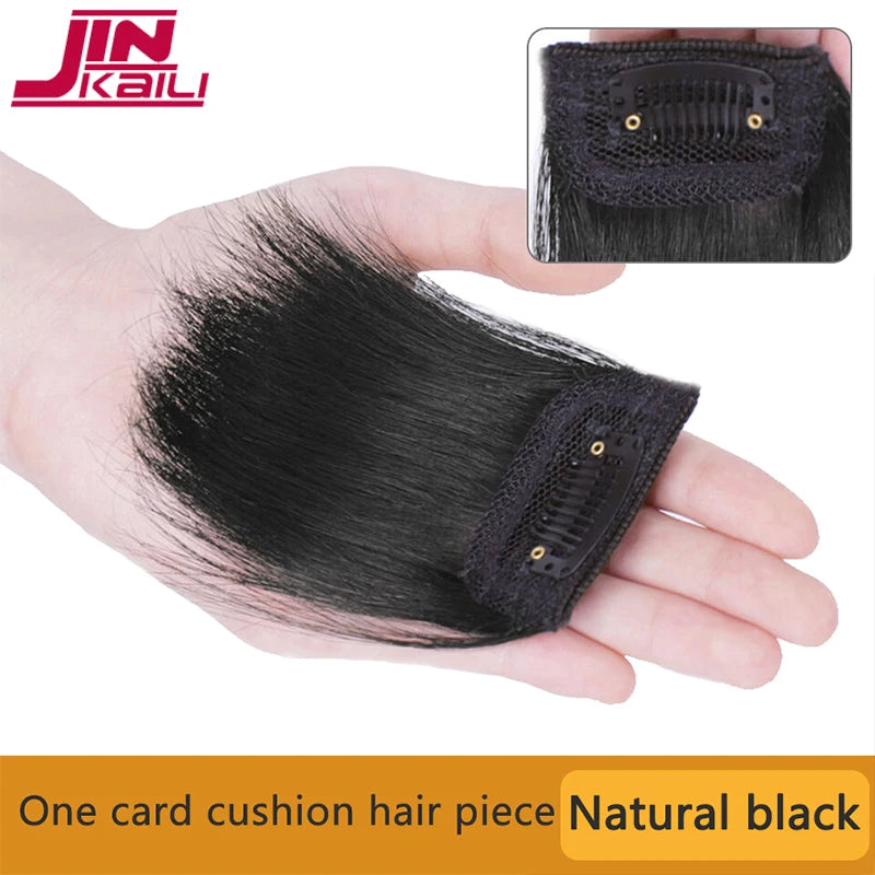 Synthetic Wig For Women Hair Top Replacement Patch Thickening Hair Volume Fluffy One Piece Hair Cushion Patch
