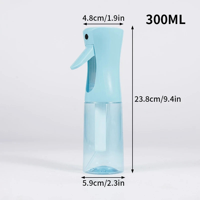 200/300ml Spray Bottle Garden Plant Water Can Refillable Continuous Mist Sprayer Plastic Hairdressing Salon Tool Candy Colors