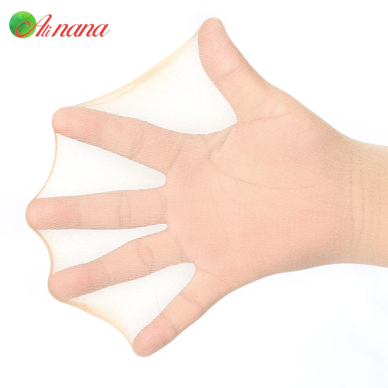 2 pcs/ Pack Wig Caps Hair Nets Weave Hairnets Wig Nets Stretch Mesh Caps Stocking Caps for Making Wigs Free Size Wig Accessories