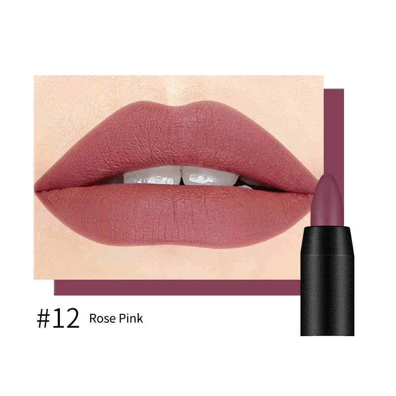 19 Colors Sexy Matte Lip Stick Lipliner Lip Liner Pencil Lasting Nude Rotatable Lipsliner Pen Set Beauty Makeup Tool Cosmetic