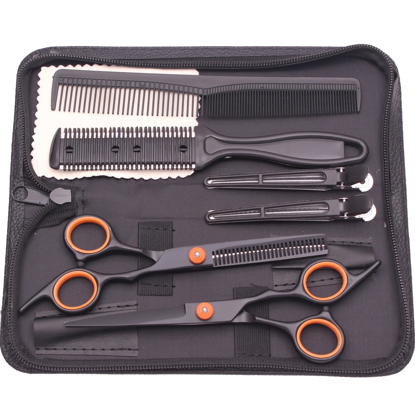 6.0'' Hair Scissors Professional Cutting Shears Thinning Hairdressing Haircut Comb Razors Sets Salon Barber & Home Dropshipping