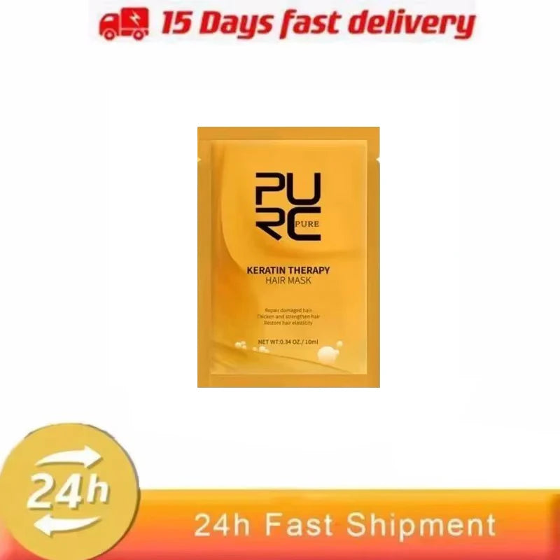 Collagen Keratin Hair Mask Dual Oil Control Moisturizer Conditioner Soft Smooth Frizz Damaged Repair Revitalize HairCare Product