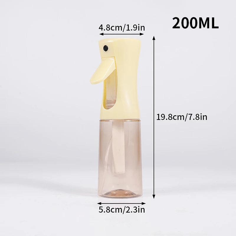 200/300ml Spray Bottle Garden Plant Water Can Refillable Continuous Mist Sprayer Plastic Hairdressing Salon Tool Candy Colors
