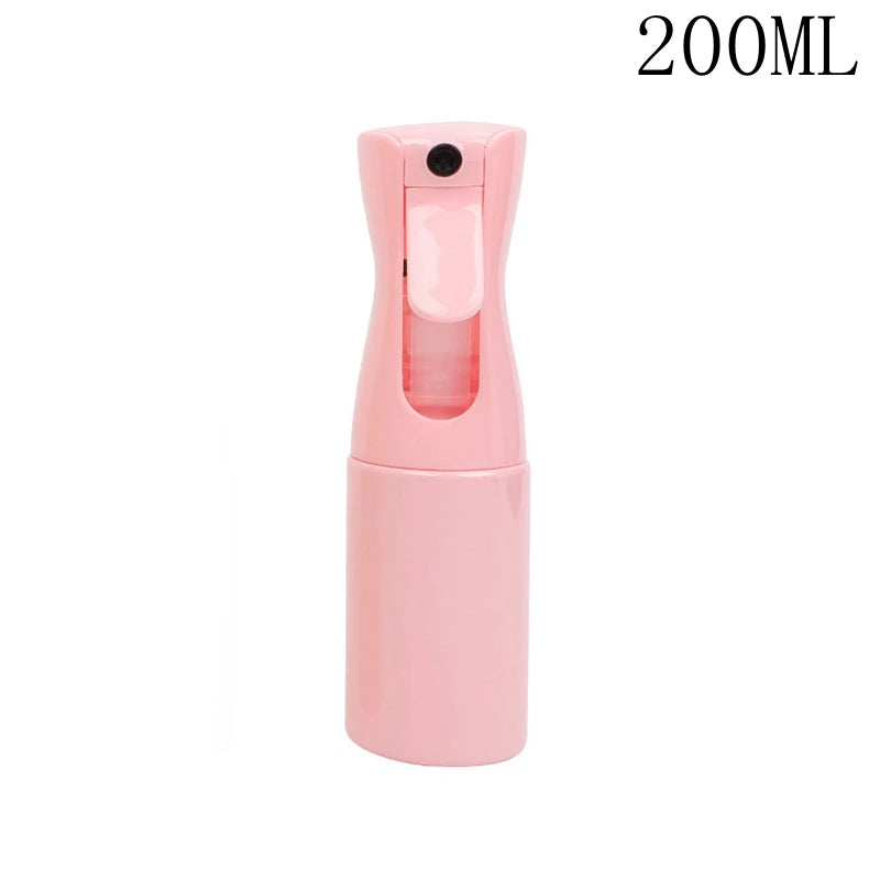 200/300ml Spray Bottle Garden Plant Water Can Refillable Continuous Mist Sprayer Plastic Hairdressing Salon Tool Candy Colors
