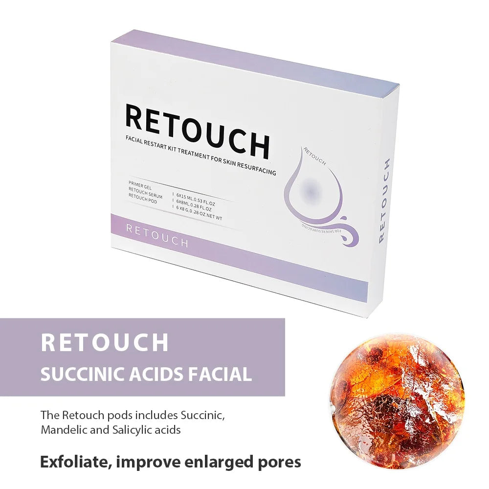 Glam Pod For Aqua Facial Machine CO2 Pods For Bubble Facial Beauty Machine Revive Pods co2 Capsule Gels Facial SPA Skin Clean