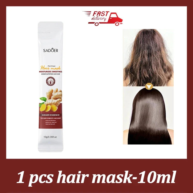 Magical Keratin Hair Mask 5 Seconds Fast Repairing Damaged Frizzy Hair Soft Smooth Shiny Deep Nourish Straighten Hair Scalp Care