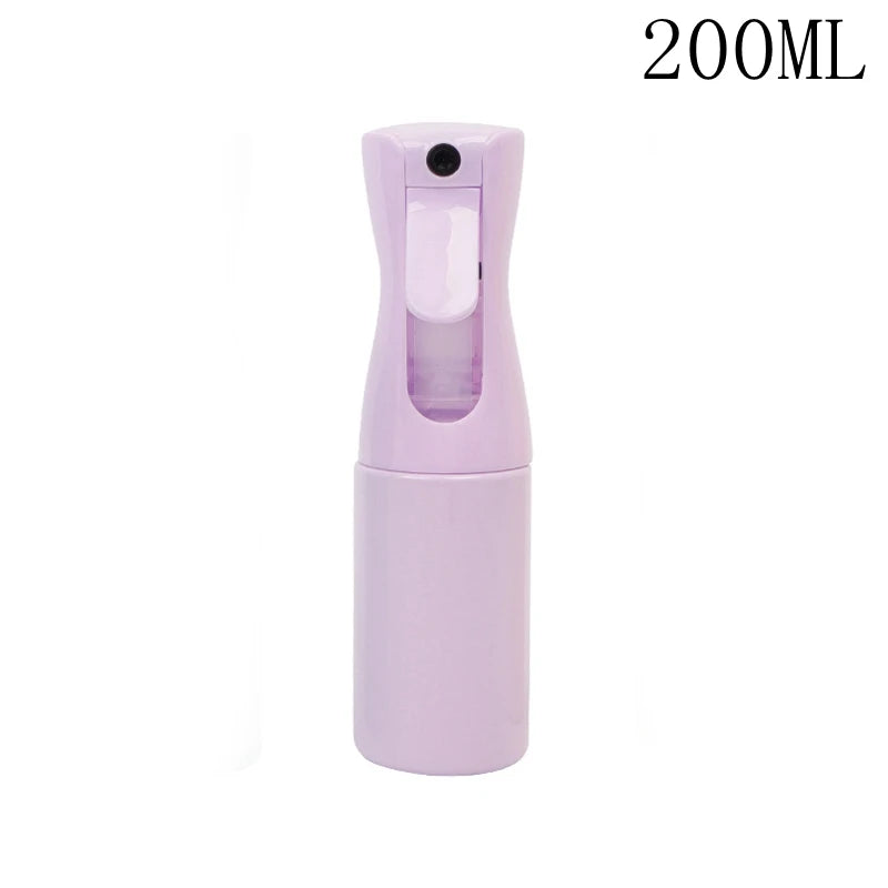 200/300ml Spray Bottle Garden Plant Water Can Refillable Continuous Mist Sprayer Plastic Hairdressing Salon Tool Candy Colors