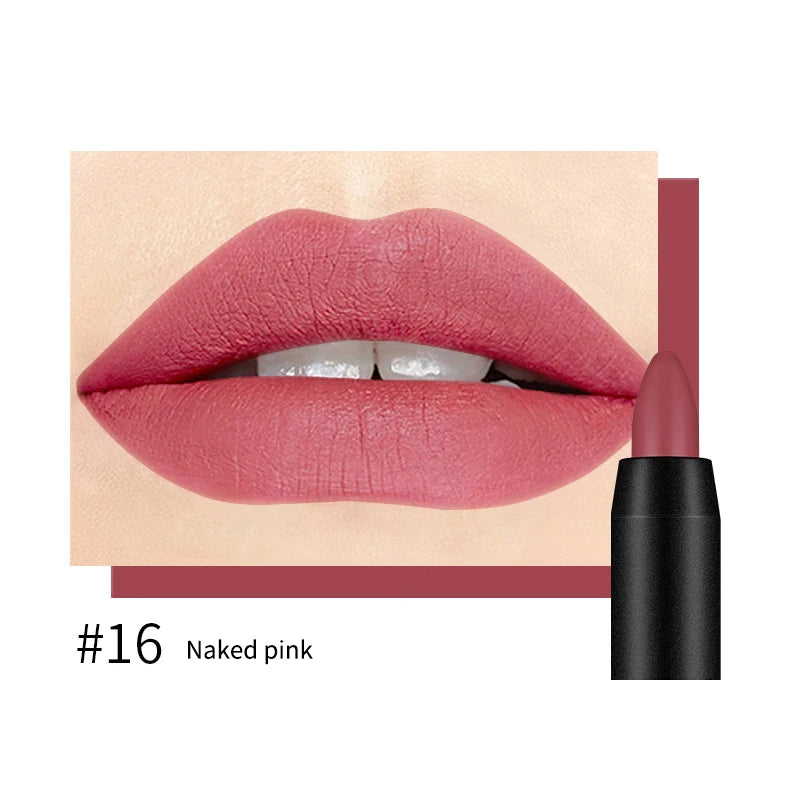 19 Colors Sexy Matte Lip Stick Lipliner Lip Liner Pencil Lasting Nude Rotatable Lipsliner Pen Set Beauty Makeup Tool Cosmetic
