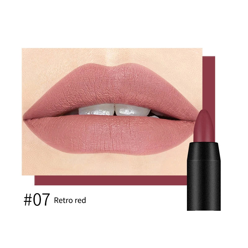 19 Colors Sexy Matte Lip Stick Lipliner Lip Liner Pencil Lasting Nude Rotatable Lipsliner Pen Set Beauty Makeup Tool Cosmetic