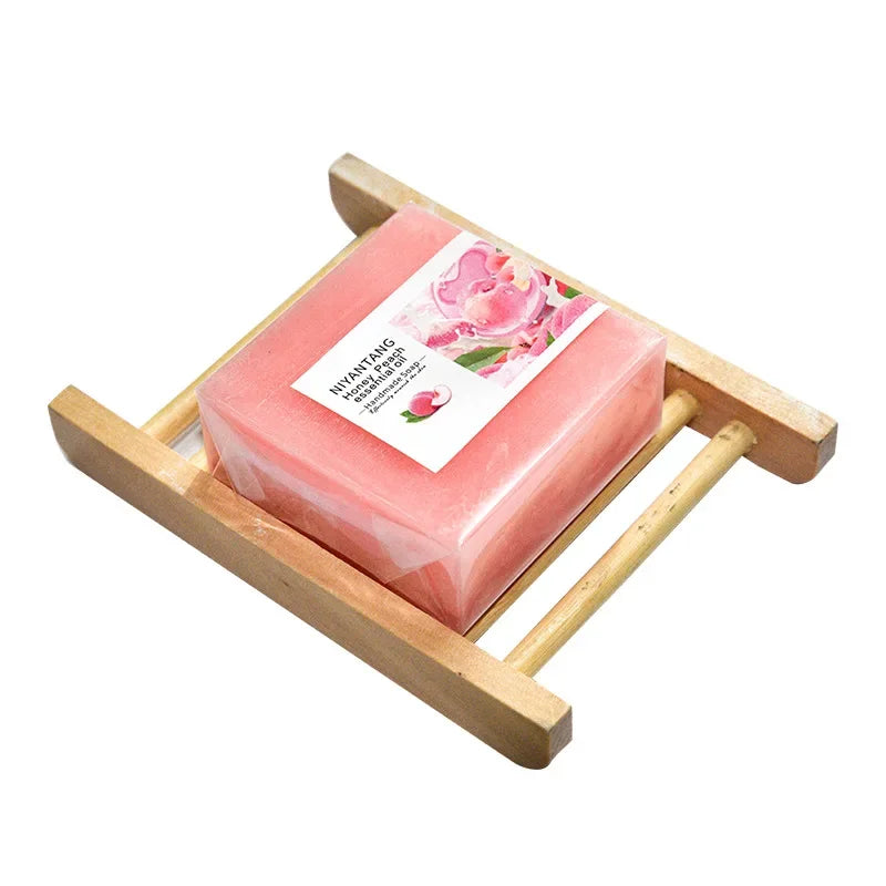 Handmade Natural Yoni Bar PH Balanced & V Cleansing Bar Soap All Natural Soap Bar with Bubble Foam Net Yoni odor Wash Away