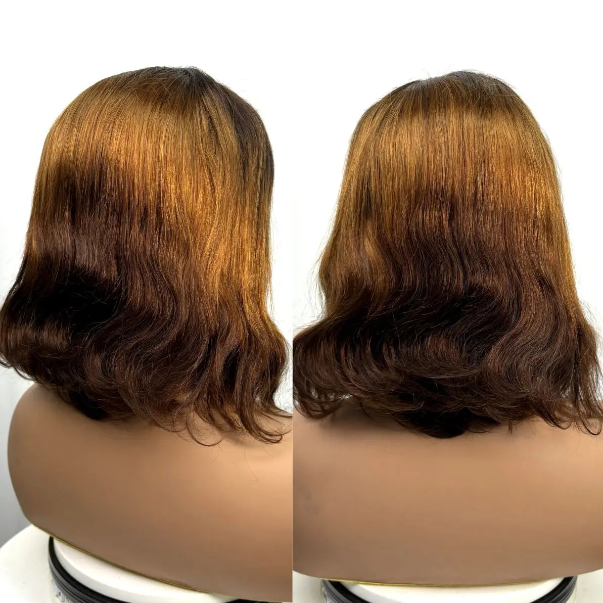 Body Wave Human Hair Wigs 12inch 250 density 12A 100% Human Hair 4x4 Transparent Lace Closure Wavy Hair Wigs for Women