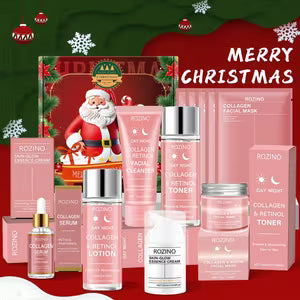 Merry Christmas Rozino Collagen Retinol Skincare Set
