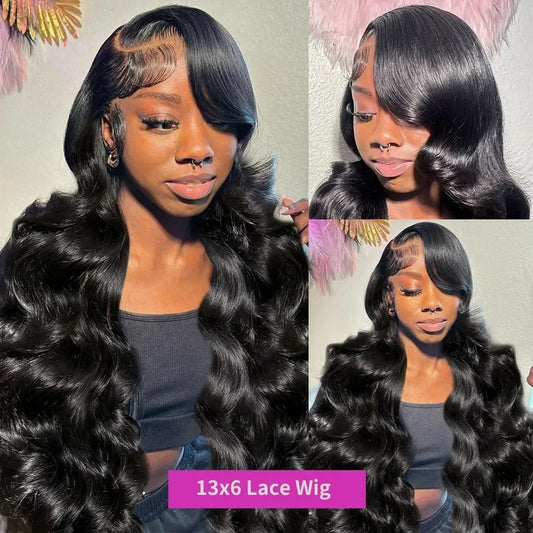 Body Wave Human Hair Wigs 13x6 Hd Lace Frontal Wig Natural Black Body Wave 13x4 Lace Front Wig Human Hair