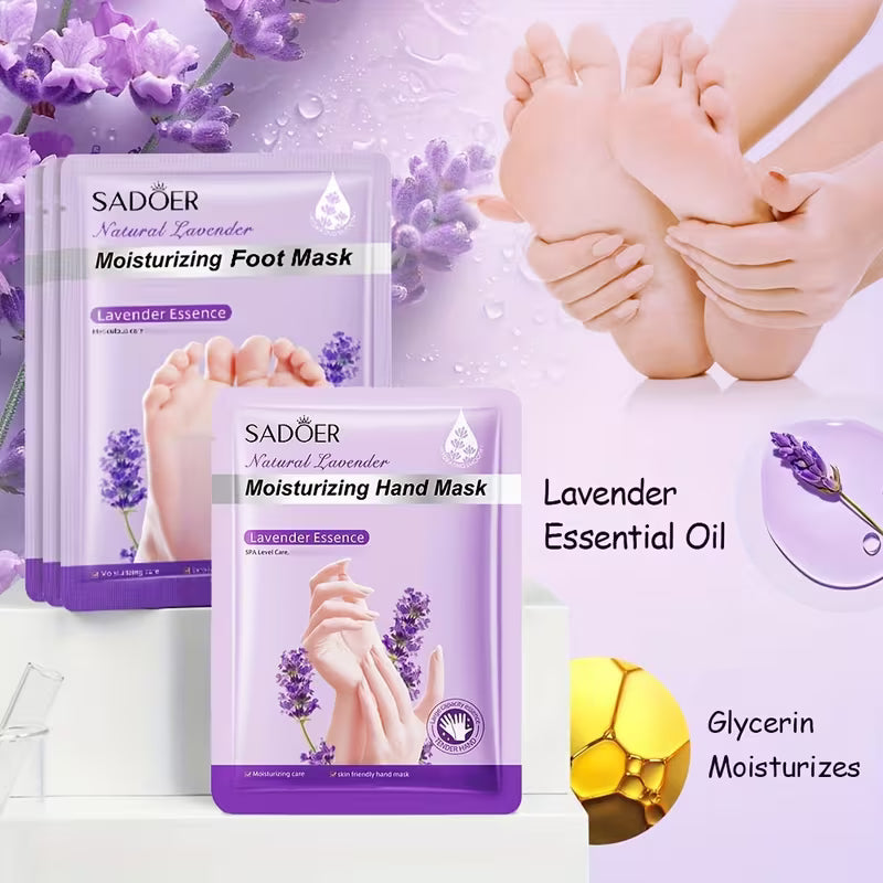 Lavender Hand & Foot Masks