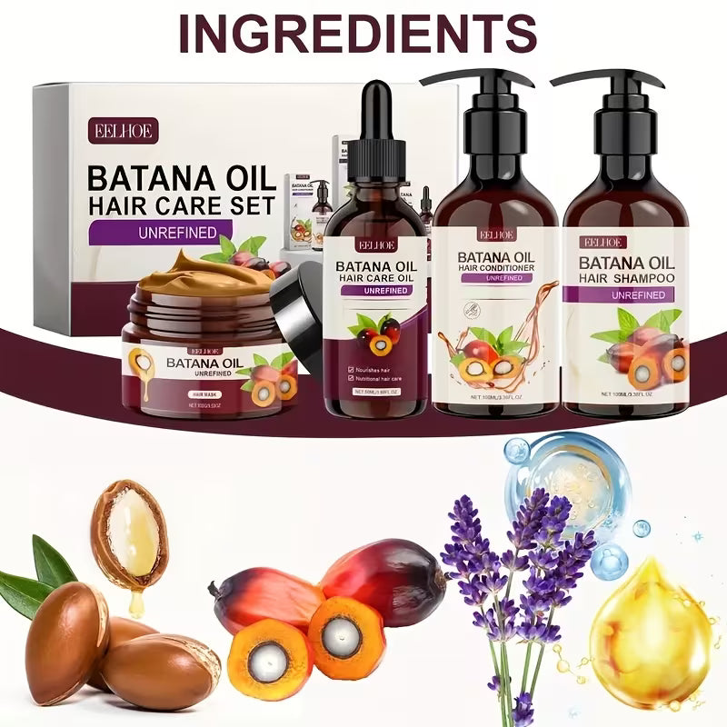 Batana Hair Care Set 4pc